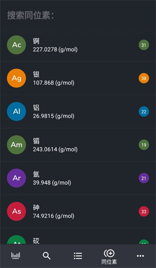 元素周期表专业版app截图2
